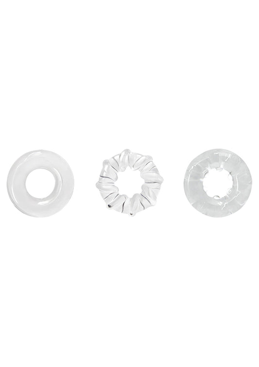 NS Novelties Renegade Dyno Rings - Transparant