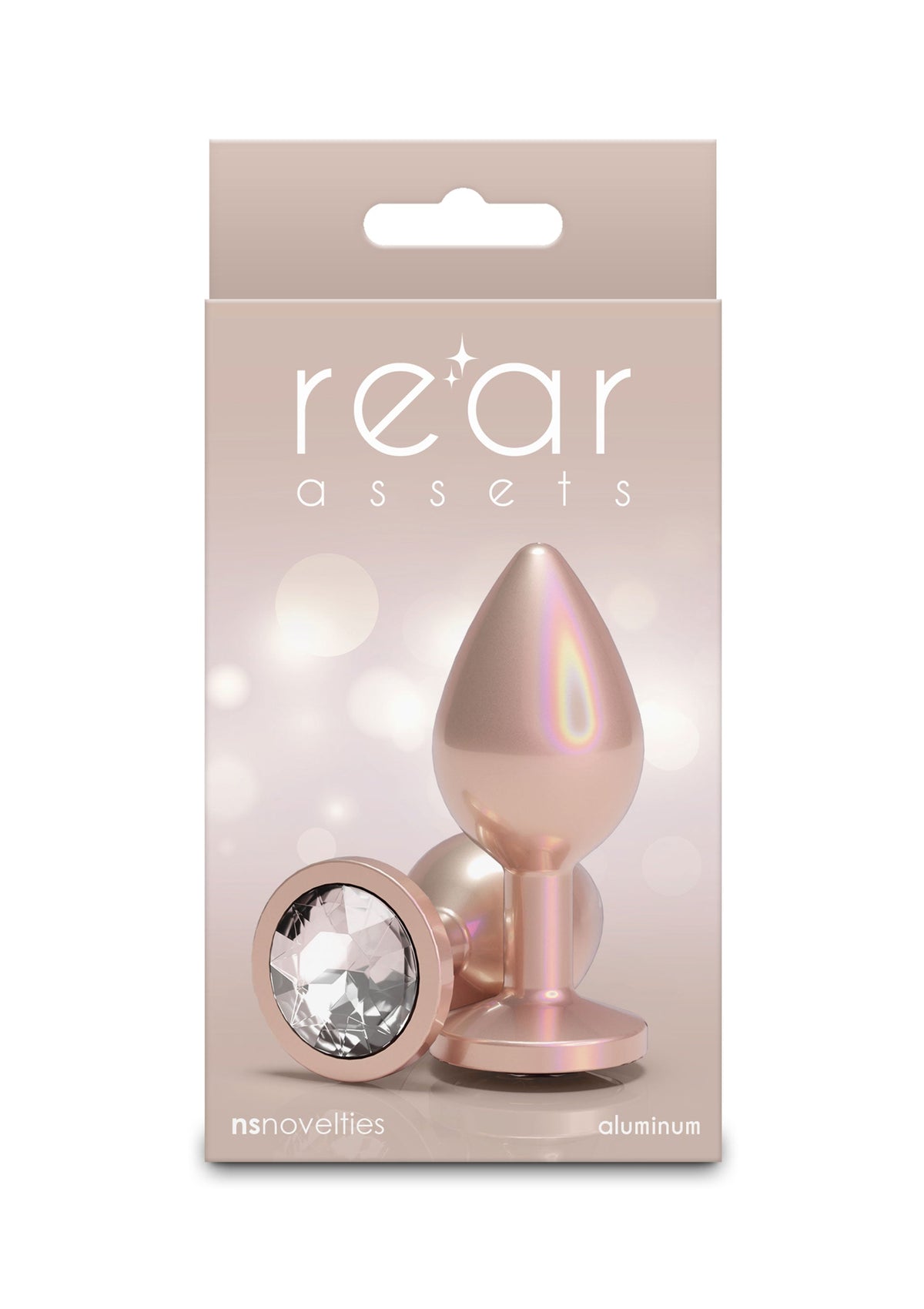 Iridescent Plug Medium ROSEGOLD - 1