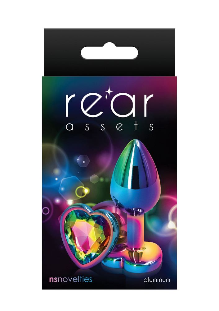 NS Novelties Rear Assets Mulitcolor Heart Small MULTICOLOR - 0