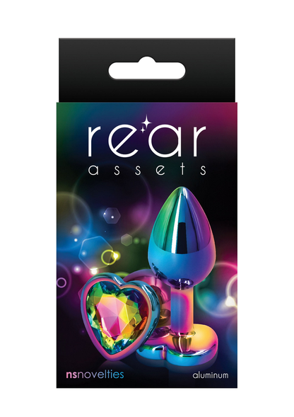 NS Novelties Rear Assets Mulitcolor Heart Small MULTICOLOR - 0
