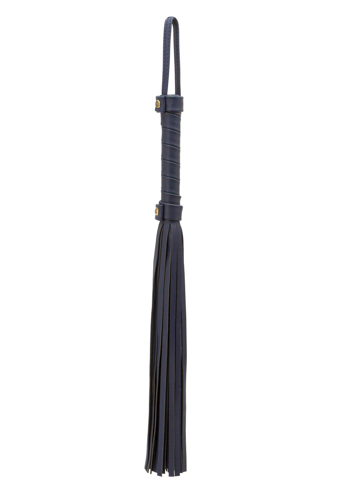 NS Novelties Bondage Couture Flogger BLUE - 1