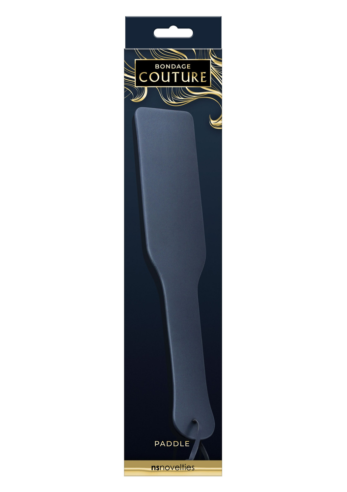 NS Novelties Bondage Couture Paddle BLUE - 1