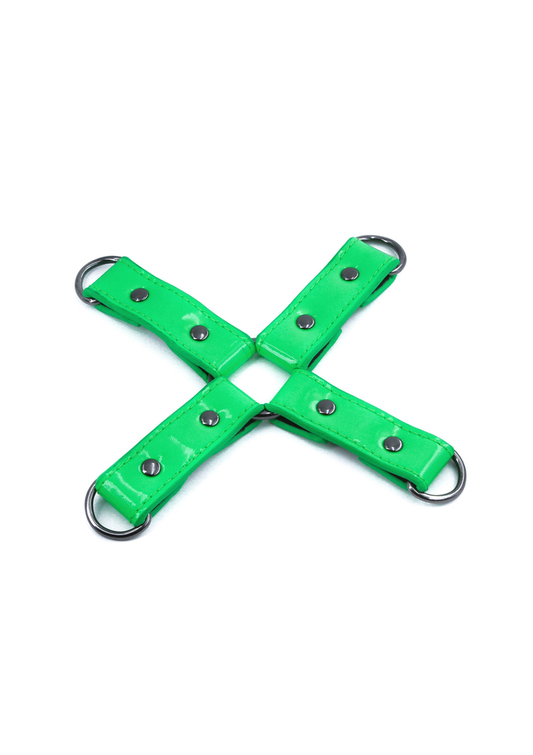 NS Novelties Electra Hogtie - Groen