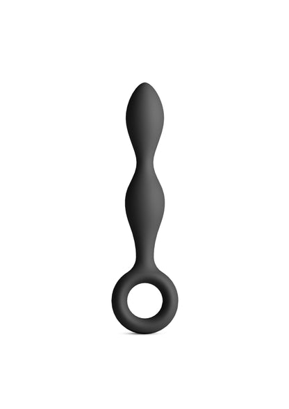 Slim Buttplug BLACK - 0