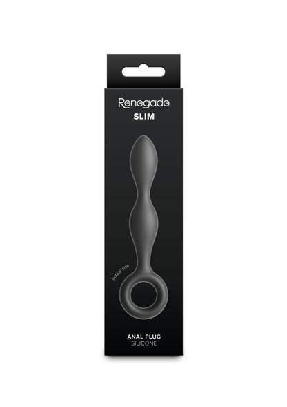 Slim Buttplug BLACK - 1