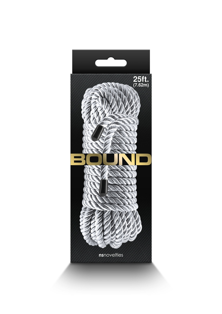 NS Novelties Bound Rope SILVER - 0