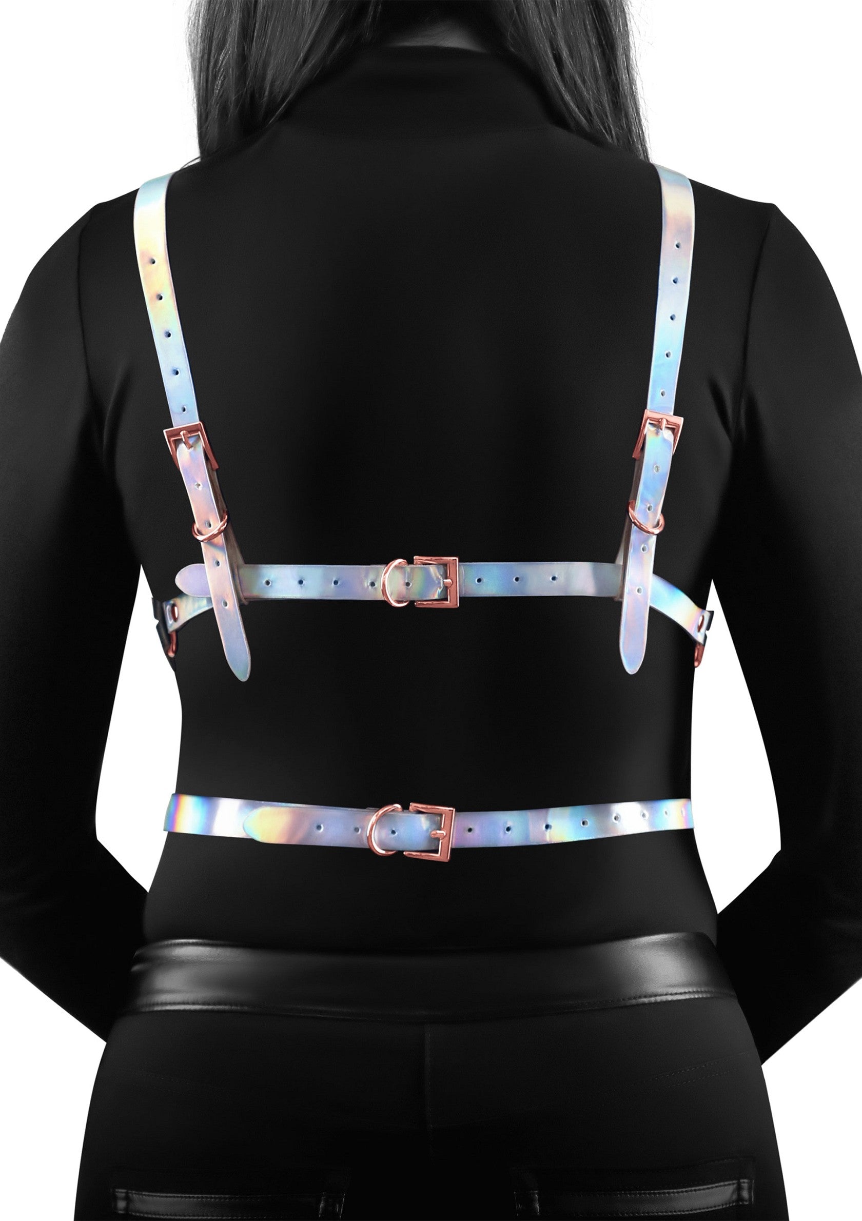 NS Novelties Cosmo Harness Risque MULTICOLOR S/M - 3