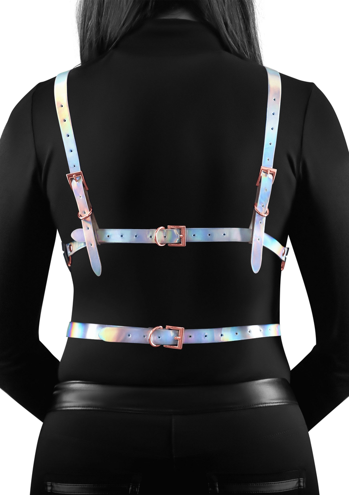 NS Novelties Cosmo Harness Risque MULTICOLOR S/M - 3