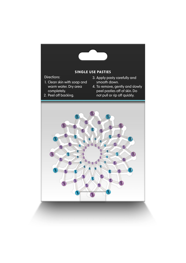 NS Novelties Pretty Pasties Charm II BLUE - 1