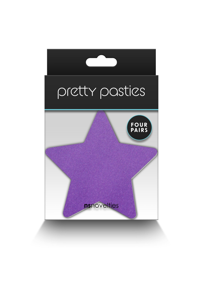 NS Novelties Pretty Pasties Star I Assorted 4 Pair ASSORT - 2