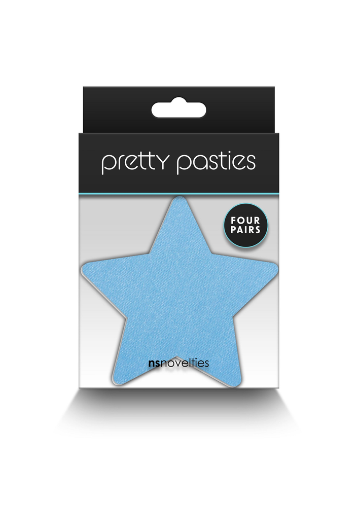 NS Novelties Pretty Pasties Star II Assorted 4 Pair ASSORT - 1