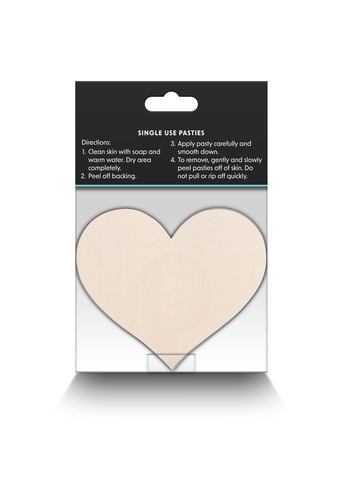 NS Novelties Pretty Pasties Heart I Assorted 4 Pair ASSORT - 0