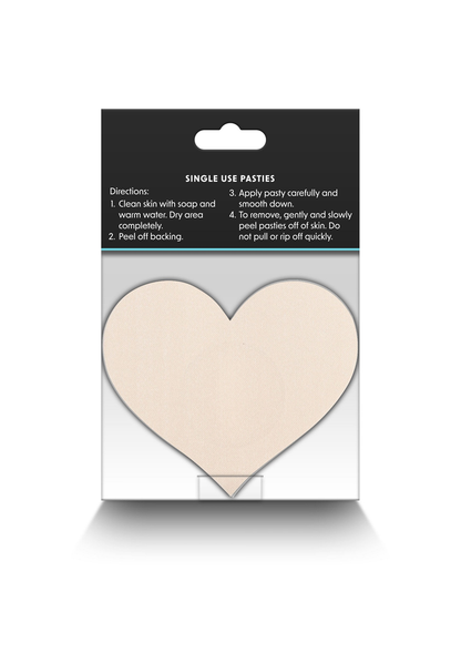 NS Novelties Pretty Pasties Heart I Assorted 4 Pair ASSORT - 0