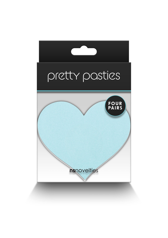 NS Novelties Pretty Pasties Heart I Assorted 4 Pair ASSORT - 1