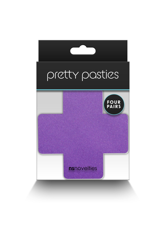 NS Novelties Pretty Pasties Cross I Assorted 4 Pair ASSORT - 0