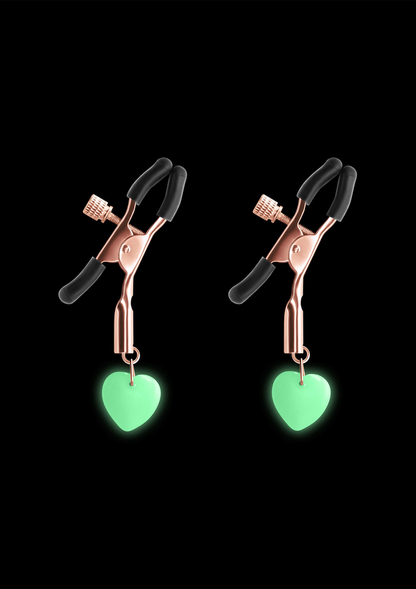 NS Novelties Bound Nipple Clamps G3 GOLD - 0