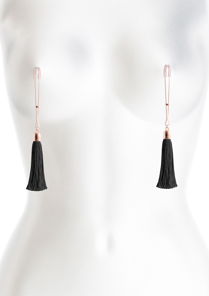 NS Novelties Bound Nipple Clamps T1 BLACK - 1