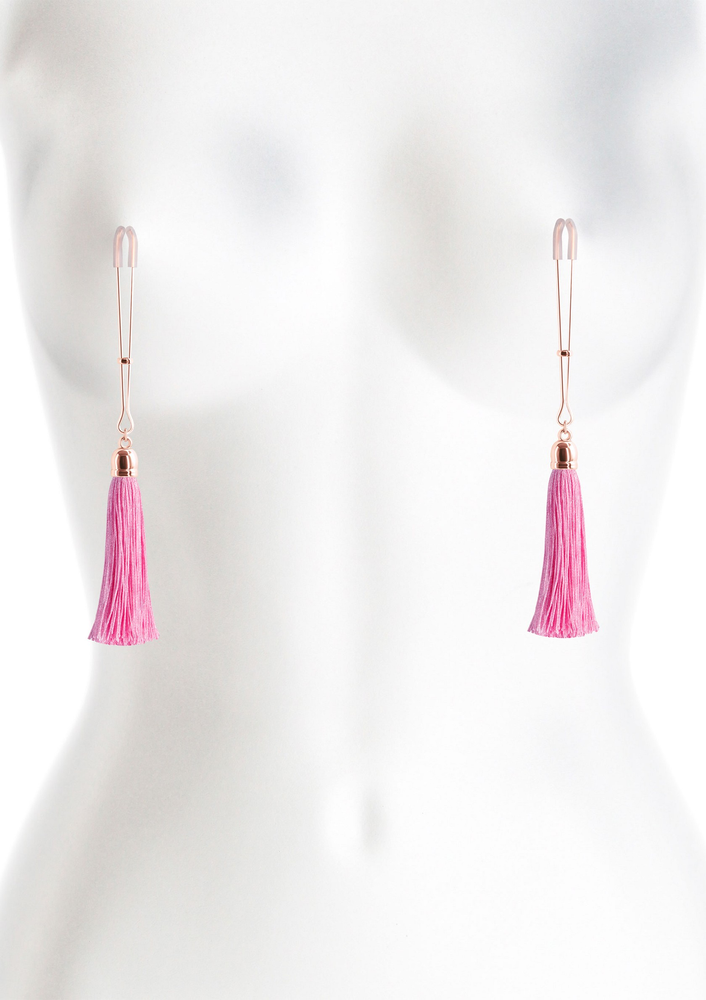 NS Novelties Bound Nipple Clamps T1 PINK - 0