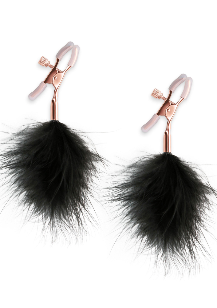 NS Novelties Bound Nipple Clamps F1 BLACK - 1