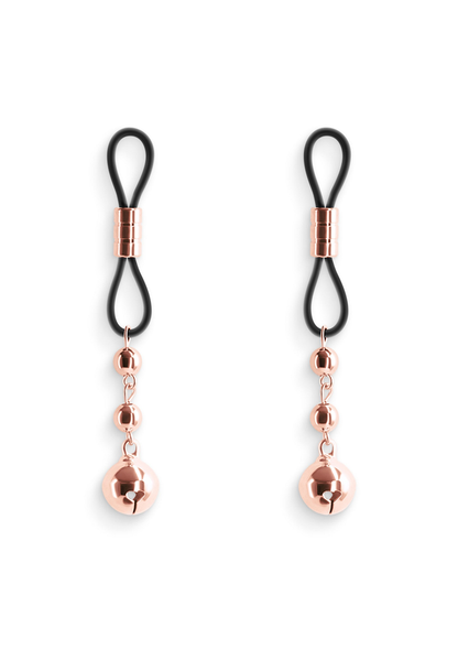NS Novelties Bound Nipple Clamps D1 ROSEGOLD - 0