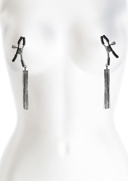 NS Novelties Bound Nipple Clamps D2 BLACK - 1