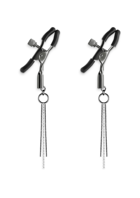 NS Novelties Bound Nipple Clamps D3 - Zwart