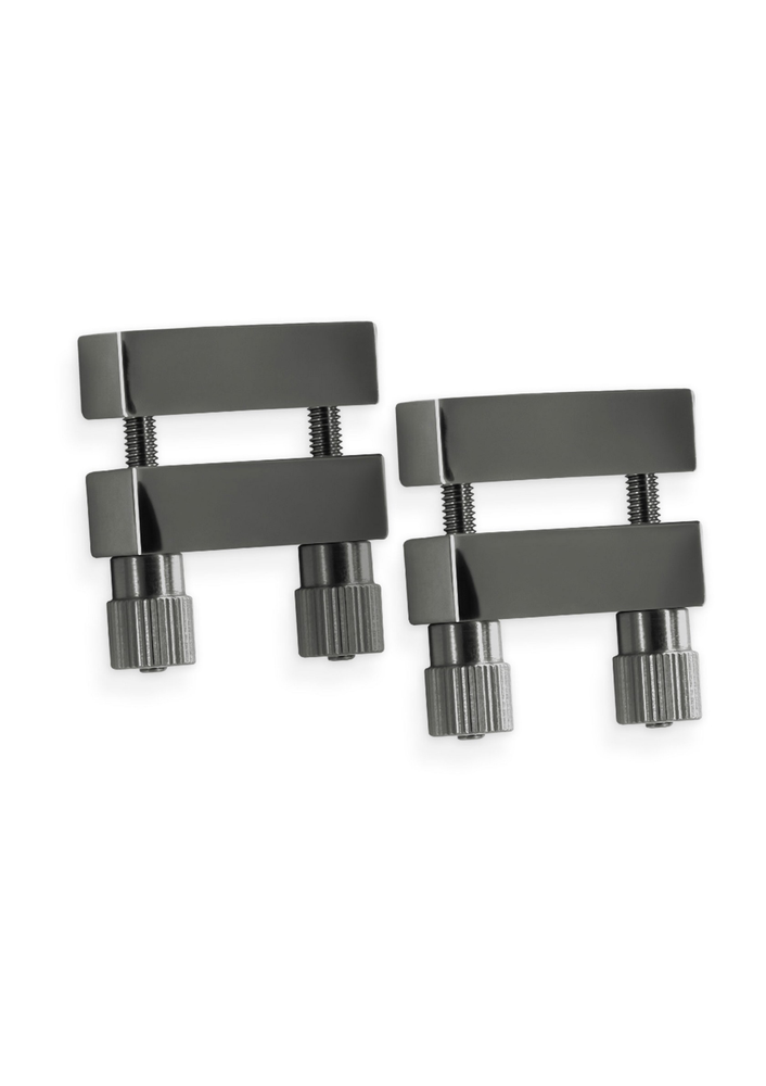 NS Novelties Bound Nipple Clamps V1 BLACK - 2