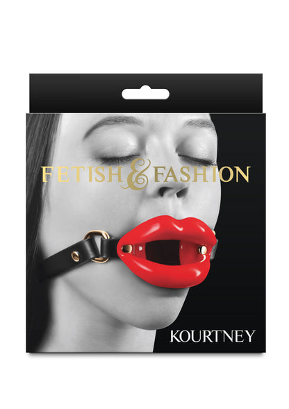 NS Novelties Fetish & Fashion Kourtney Gag RED - 2