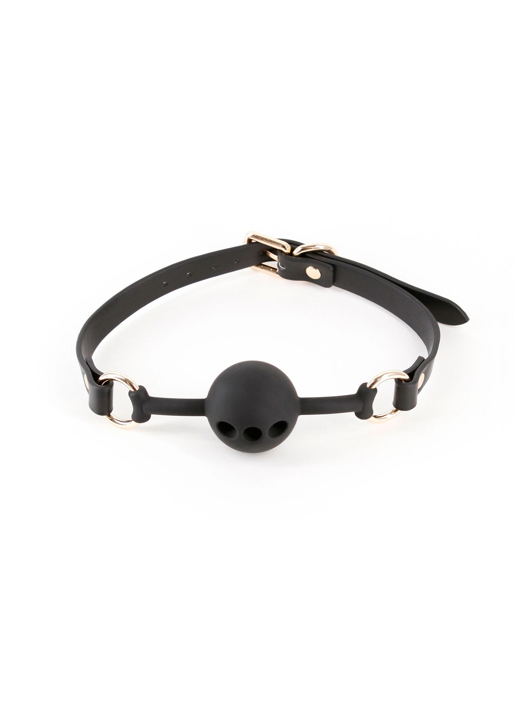 NS Novelties Fetish & Fashion Fran Gag BLACK - 2