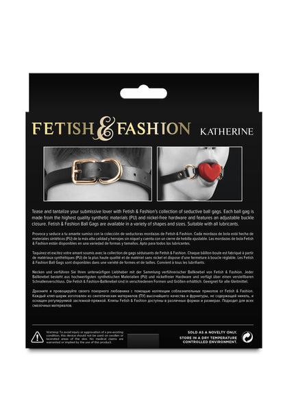 NS Novelties Fetish & Fashion Katherine Gag RED - 0