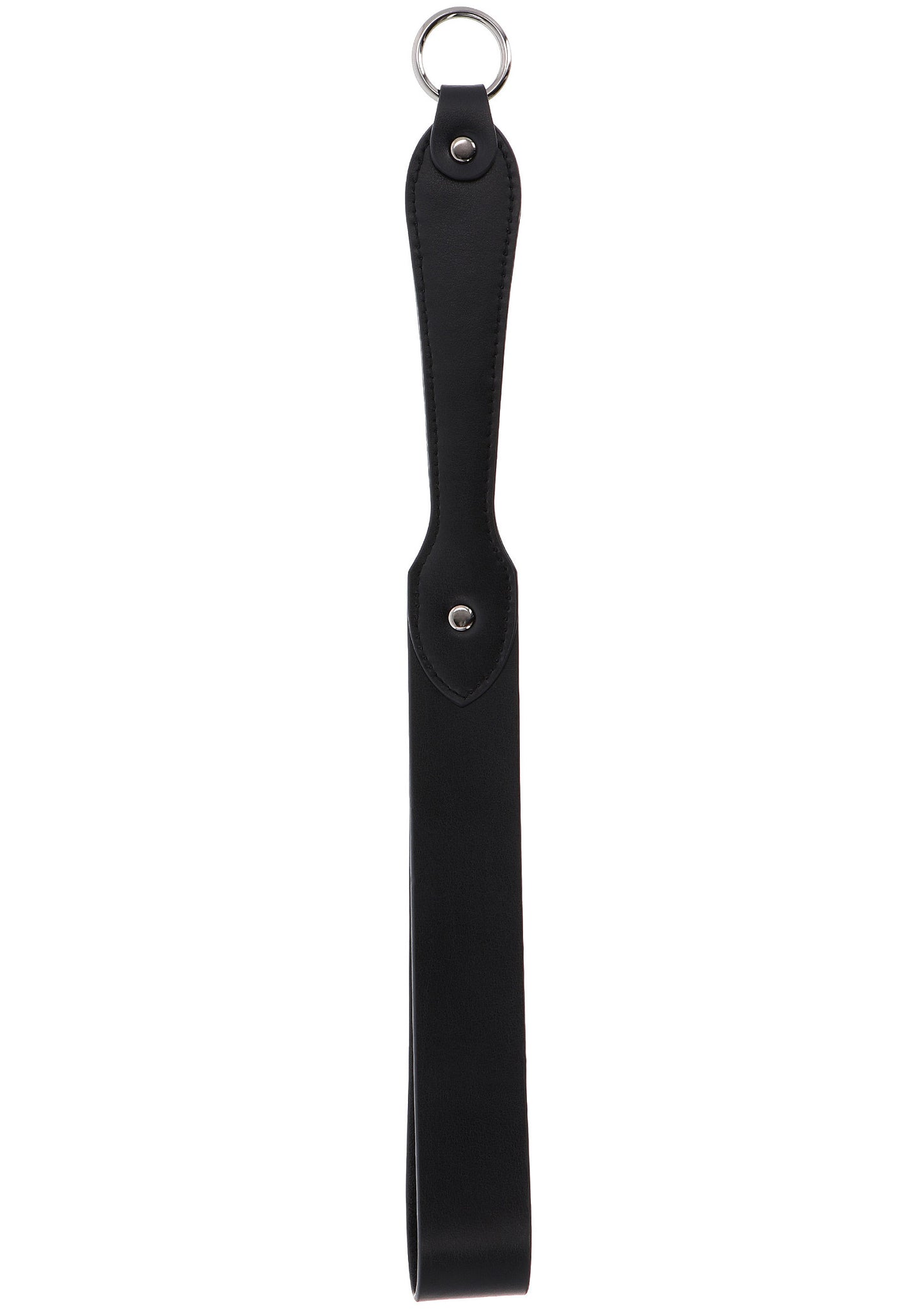 Hidden Desire Masters Real Leather Belt Slapper BLACK - 4