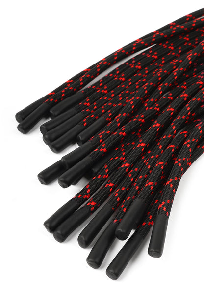 Genuine Leather Knot Flogger BLACK - 5