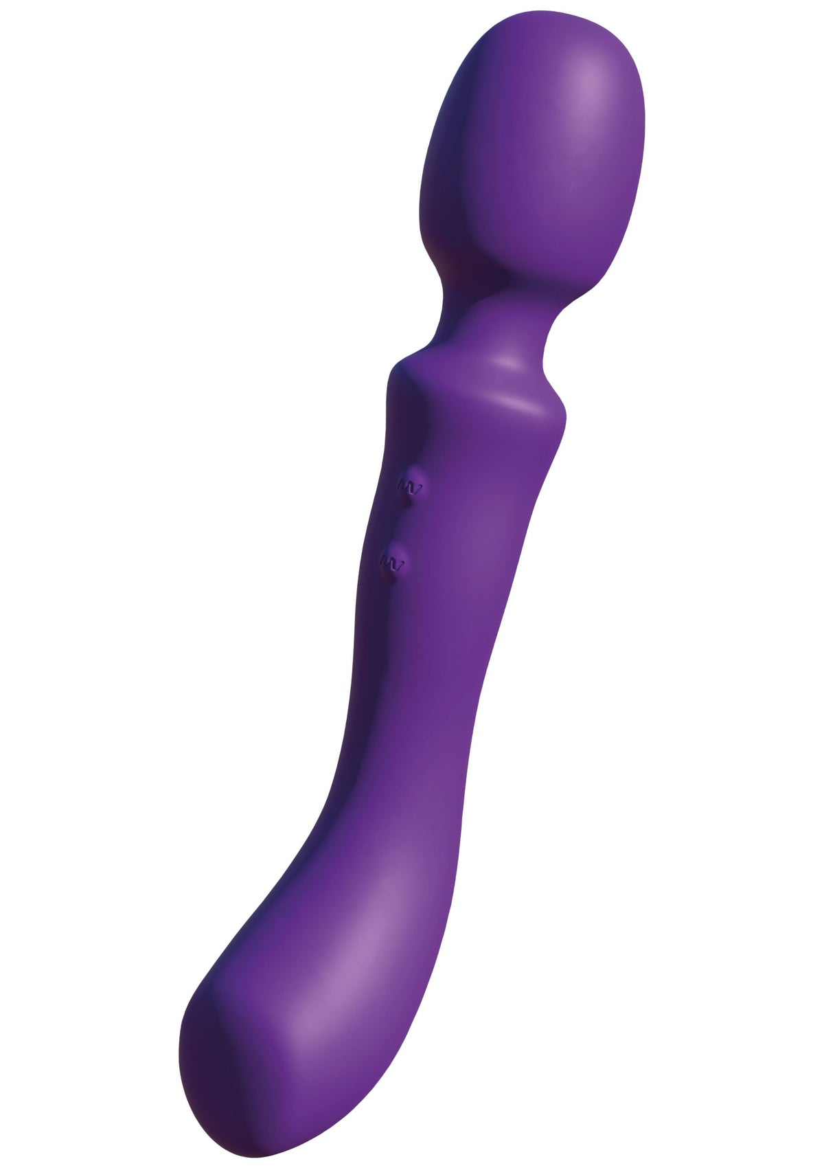 Dual-Sided Massaging Vibrating Wand PURPLE - 1