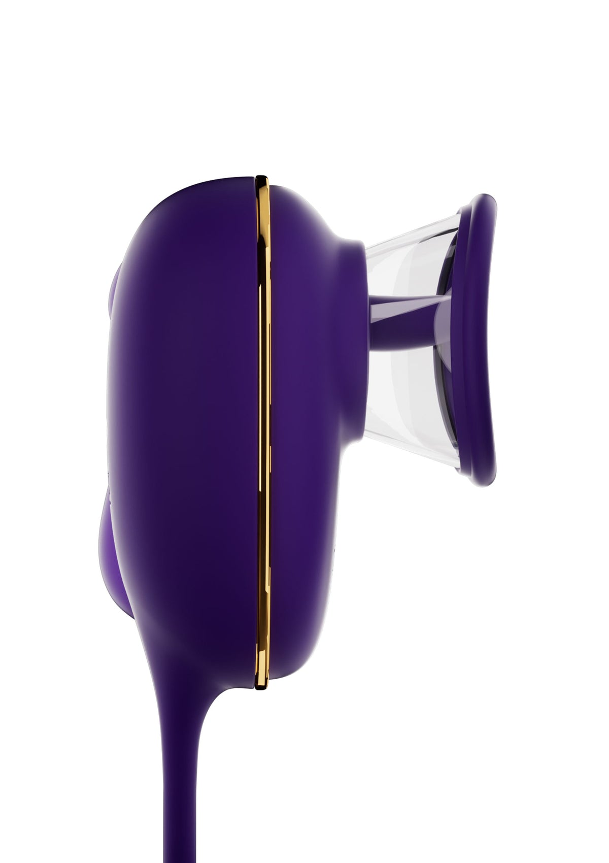Licking Clitoral Pump & Anal Stimulator PURPLE - 4