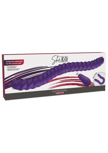Dual-Sided Flexible Vibrator PURPLE - 4