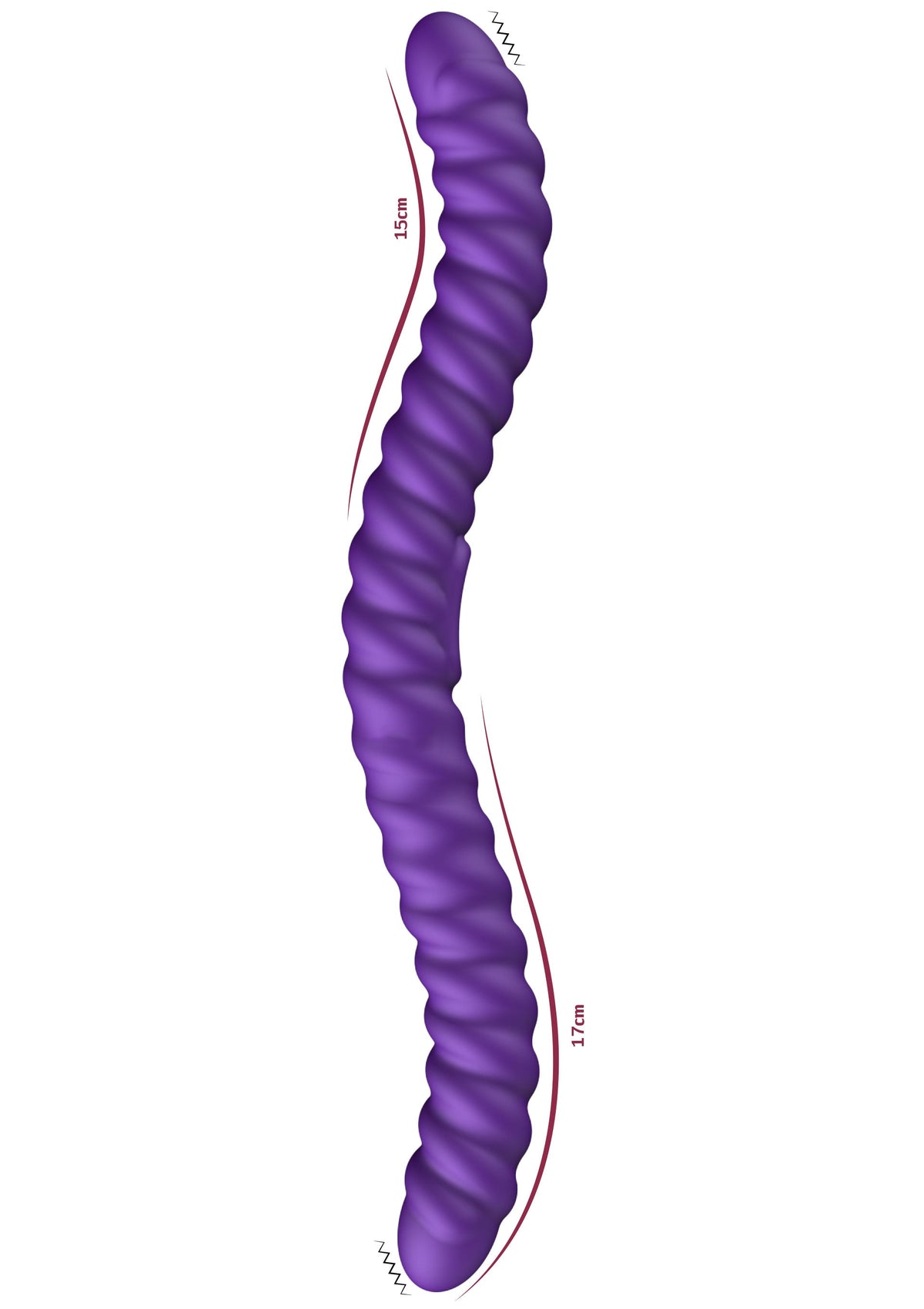 Dual-Sided Flexible Vibrator PURPLE - 8