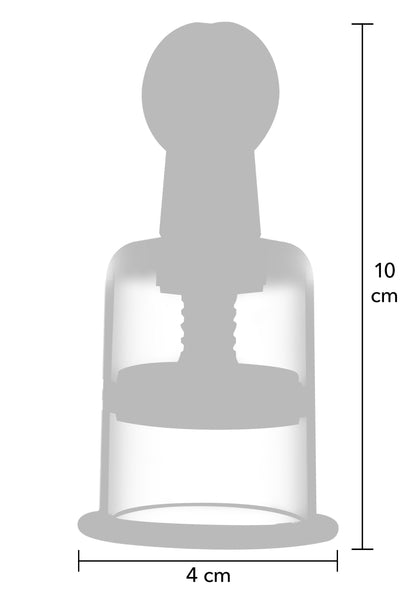 Nipple & Clitoral Suckers S/M WHITE - 3