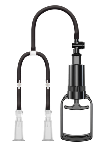 Vacuum Nipple Pleasure Pump S/M BLACK - 0