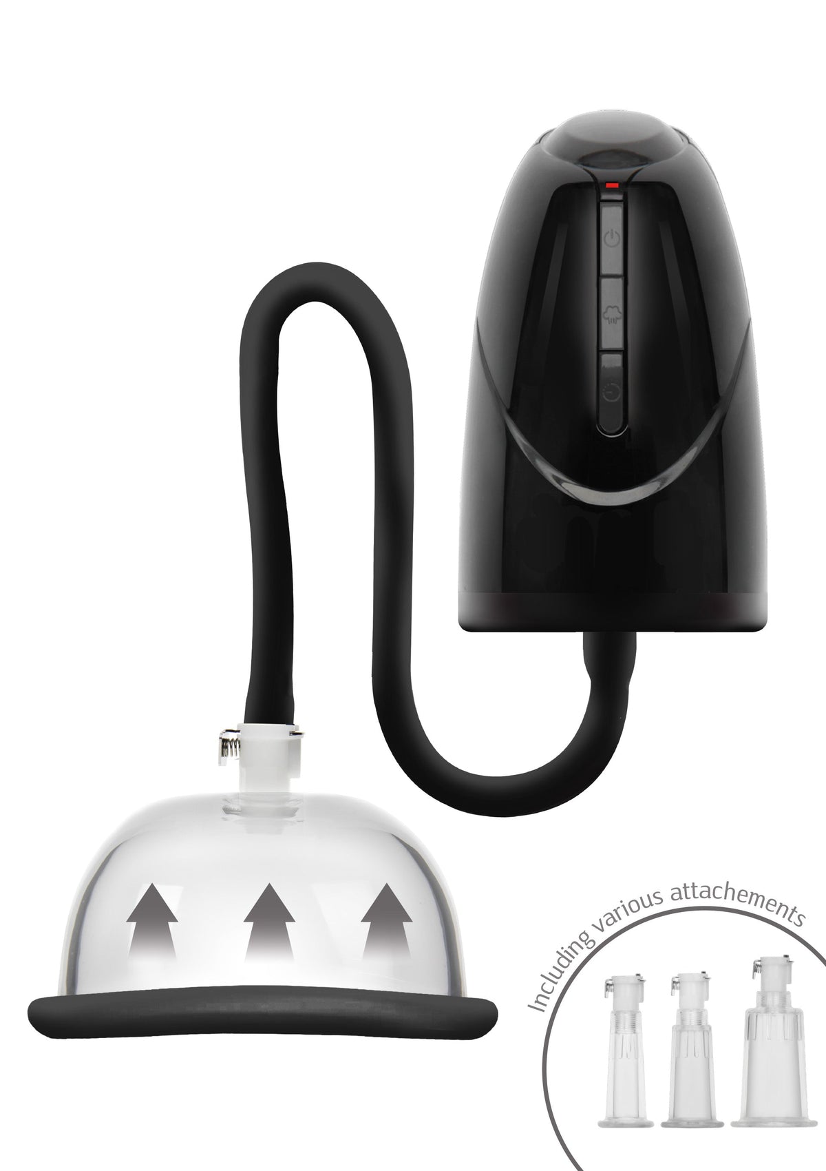 Vacuum Vagina & Clitoral Automatic Pump BLACK - 0