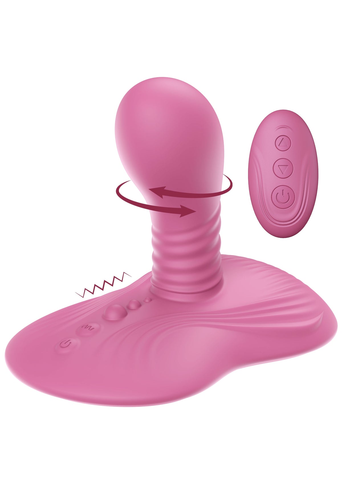 Rotating Vibrating Grinder PINK - 0