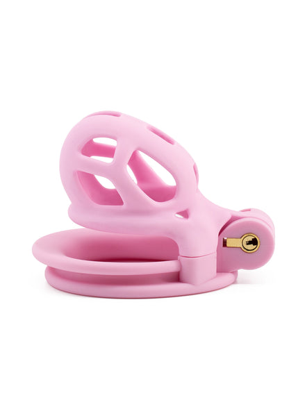 Penis Prison Cock Cage X-Short PINK - 2