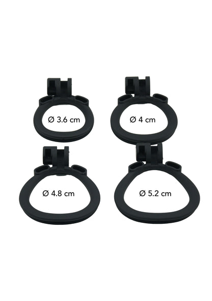 Penis Prison Cock Cage Regular BLACK - 5