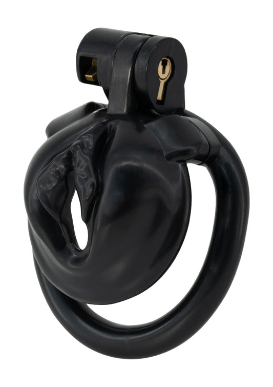 Sissy Trainer Cock Lock X-Short - Zwart