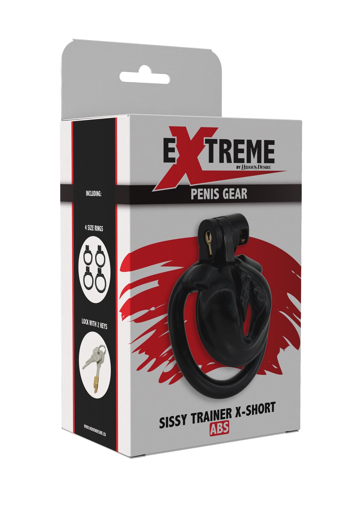 Sissy Trainer Cock Lock X-Short BLACK - 3
