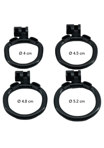 Sissy Trainer Cock Lock X-Short BLACK - 1
