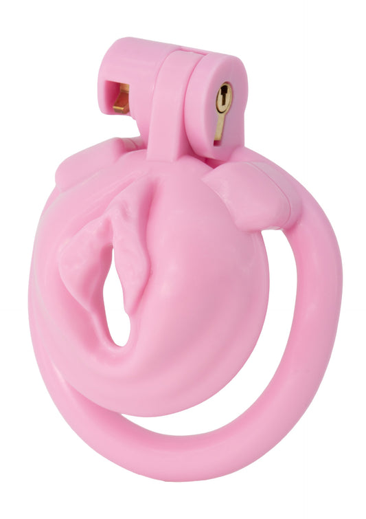 Sissy Trainer Cock Lock X-Short - Roze