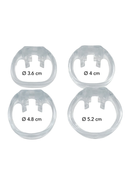 Clear Control Cock Cage Long CLEAR - 4