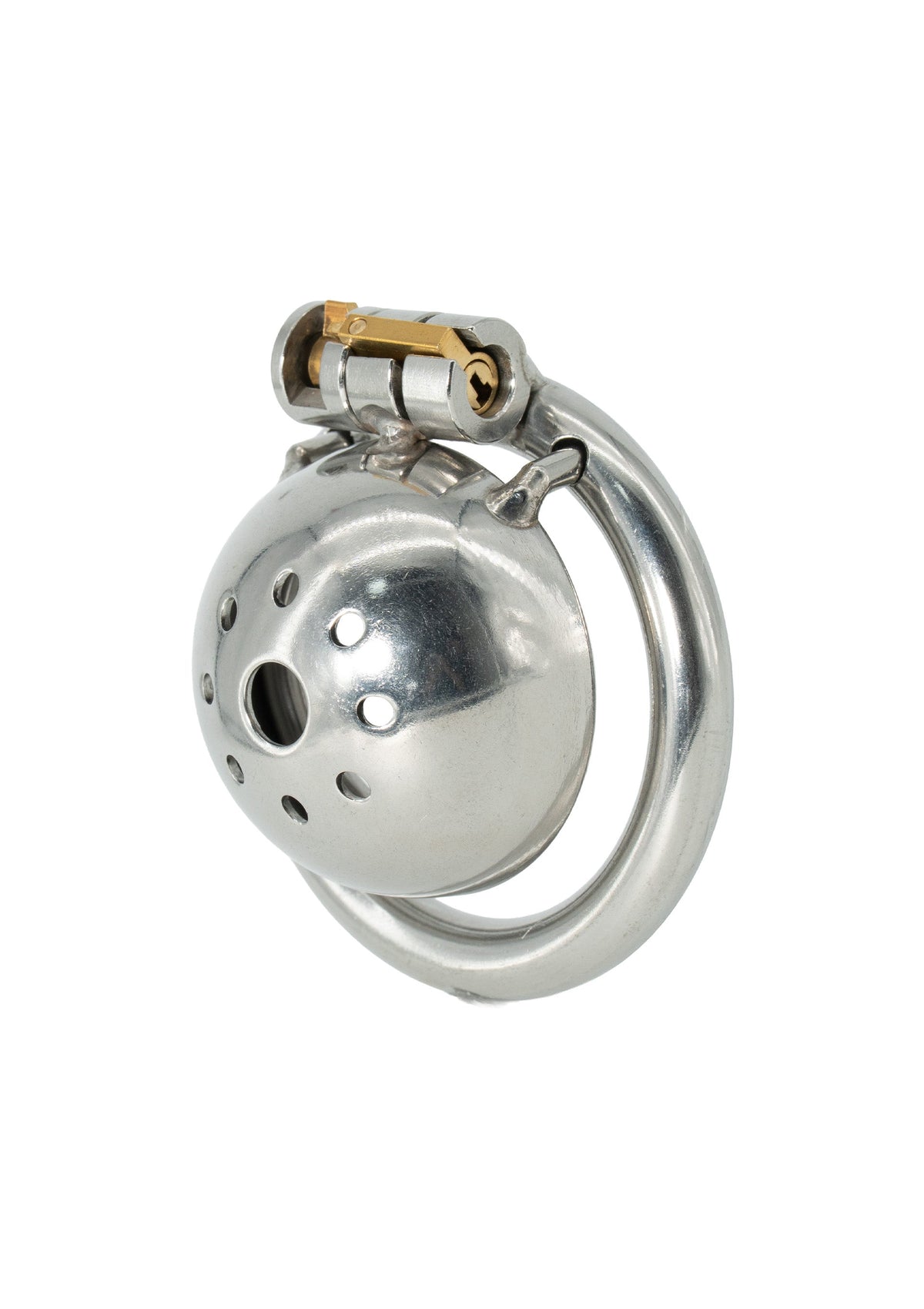 Stainless Cock Vault X-Short SILVER - 1