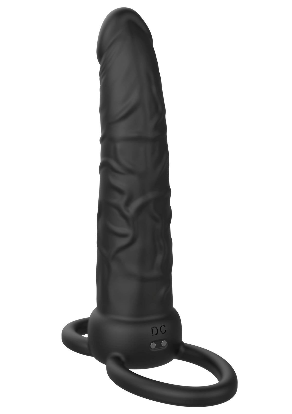Vibrating Double Trouble Anal Penetrator BLACK - 3
