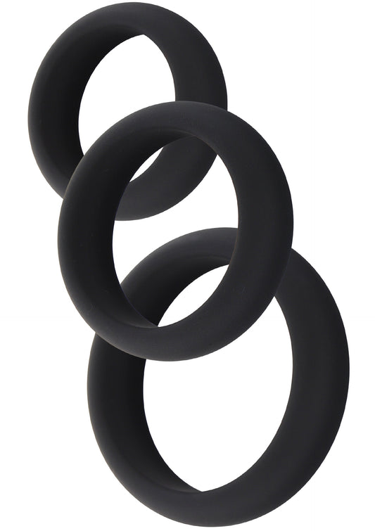 Stamina Premium C-Rings 3 Pcs Set
